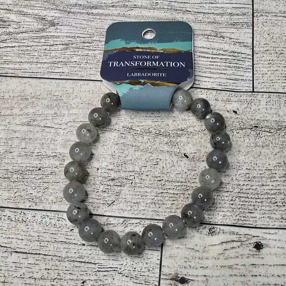 Eclectic Wallflower Jewelry - Labradorite Crystal Bracelet
